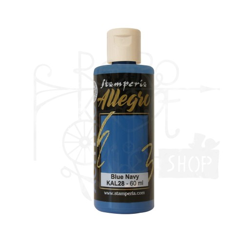 Farba akrylowa Allegro Blue Navy KAL28 Stamperia