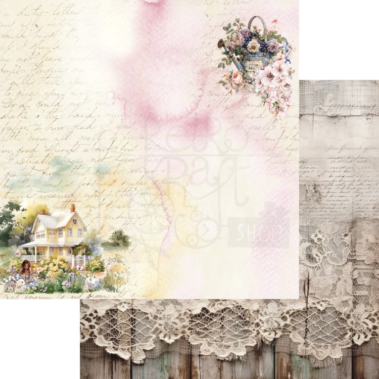 Zestaw papierów do scrapbookingu 20x20 Memory of spring AA-MOS-08 Alchemy of Art