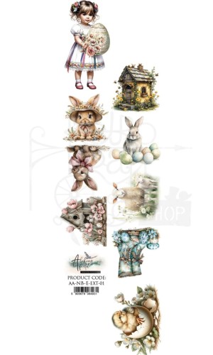 Pasek 5x30 Natural Beauty - Easter AA-NB-E-EXT-01 Alchemy of Art