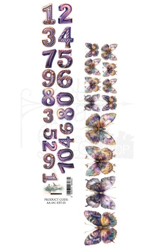 Pasek 5x30 In Purple Color AA-IPC-EXT-01 Alchemy of Art