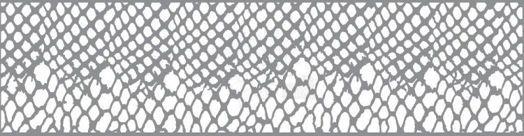 Szablon maska 7.6x30.5cm Andy Skinner Shedded ANDY08 DecoArt