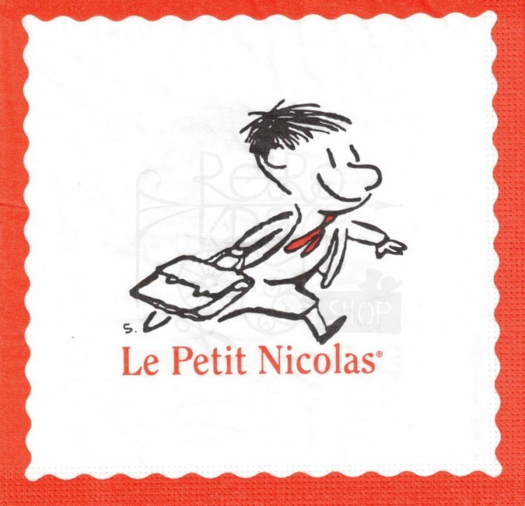 Serwetka 33x33 - Le Petit Nicolas - Mikołajek
