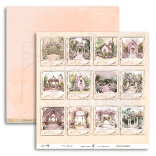Papier do scrapbookingu 30x30 Memories Moments WHISPER UHK Gallery