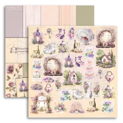 Papier do scrapbookingu 30x30 Memories Moments okładka UHK Gallery