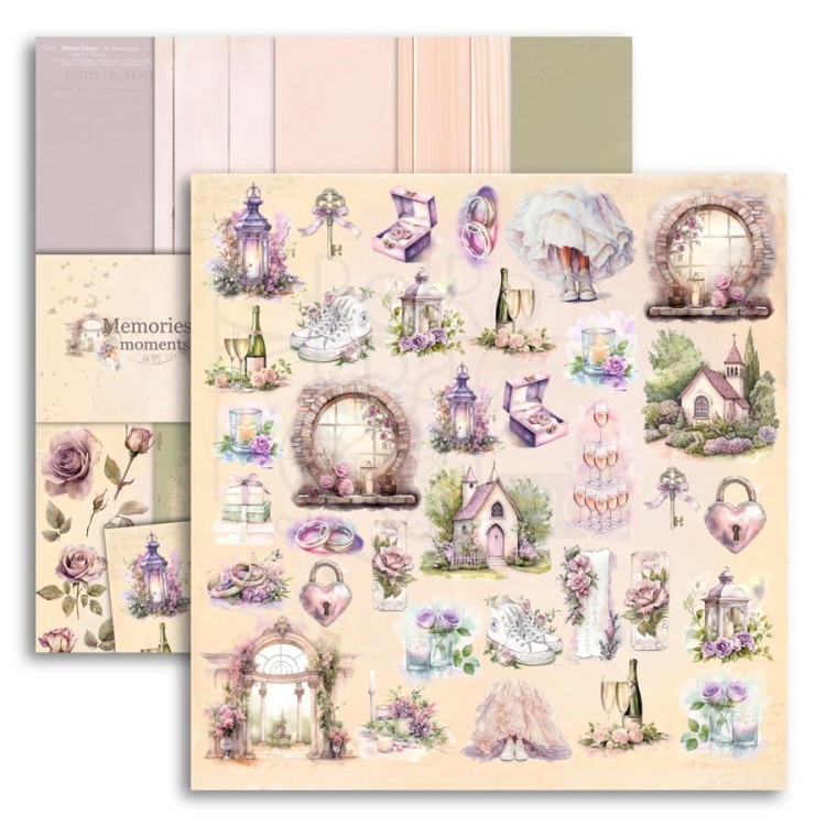 Papier do scrapbookingu 30x30 Memories Moments okładka UHK Gallery