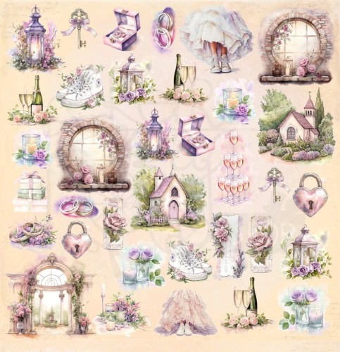 Papier do scrapbookingu 30x30 Memories Moments okładka UHK Gallery