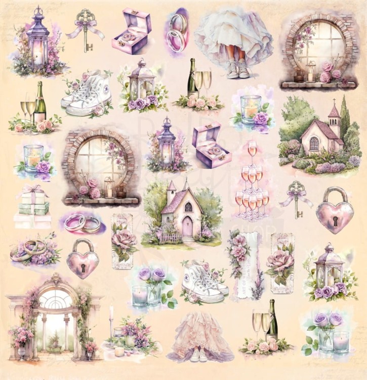 Papier do scrapbookingu 30x30 Memories Moments okładka UHK Gallery