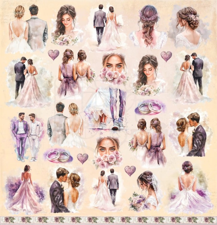 Papier do scrapbookingu 30x30 Memories Moments FOREVER UHK Gallery