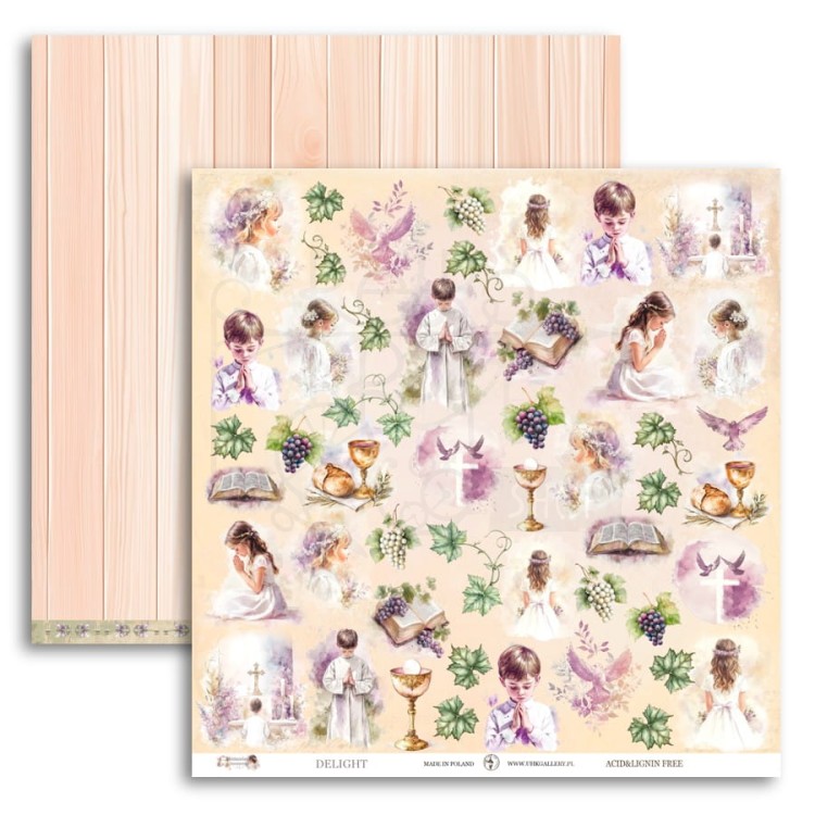 Papier do scrapbookingu 30x30 Memories Moments DELIGHT UHK Gallery