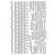 Wykrojnik Tim Holtz Thinlits Edges 31 elementów 666873 Sizzix