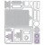 Wykrojnik Tim Holtz Thinlits Noteworthy 24 elementy 666876 Sizzix
