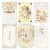 Zestaw papierów welinowych kalki 15x15cm Vellum Paper Blessing Day CBVQ025 Ciao Bella