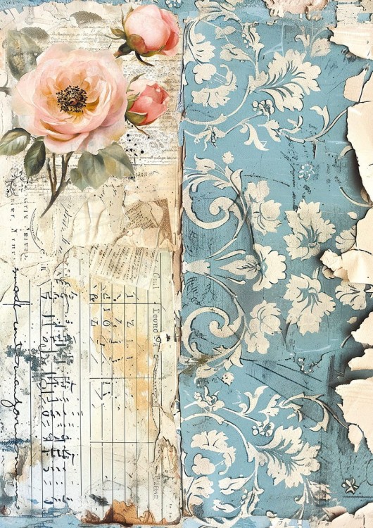 Zestaw papierów Tissue Paper A4 French Blue HA006 Ciao Bella