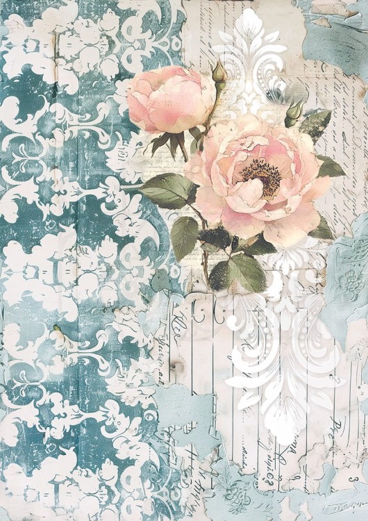 Zestaw papierów Tissue Paper A4 French Blue HA006 Ciao Bella