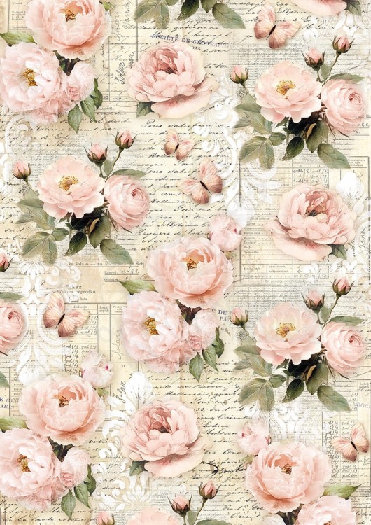 Zestaw papierów Tissue Paper A4 Timeless Love HA002 Ciao Bella