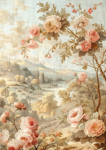 Zestaw papierów Tissue Paper A4 18th Century HA001 Ciao Bella