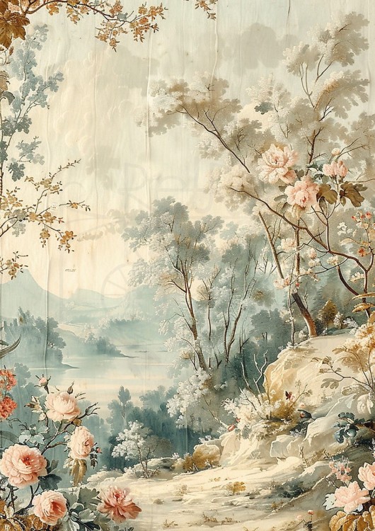 Zestaw papierów Tissue Paper A4 18th Century HA001 Ciao Bella