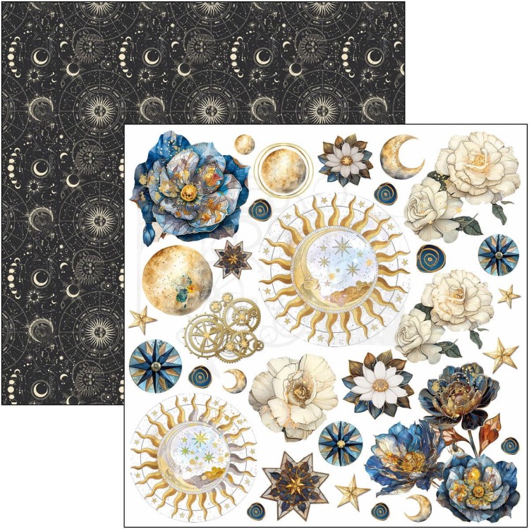 Zestaw papierów do scrapbookingu 15x15 Celestial CBQE087 Ciao Bella