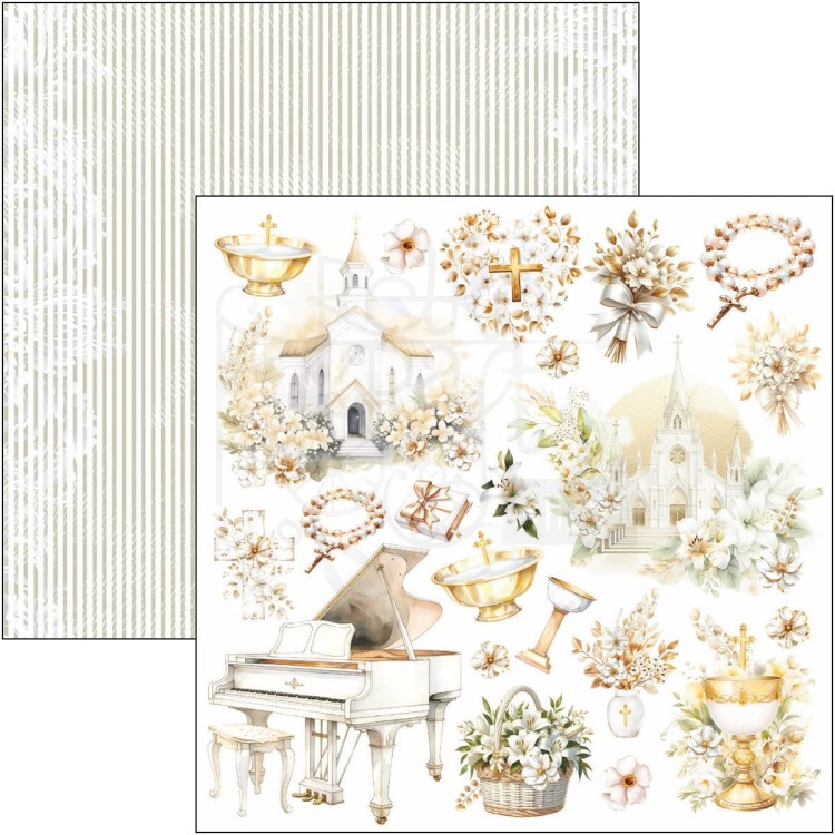 Zestaw papierów do scrapbookingu 15x15 Blessing Day CBQE086 Ciao Bella