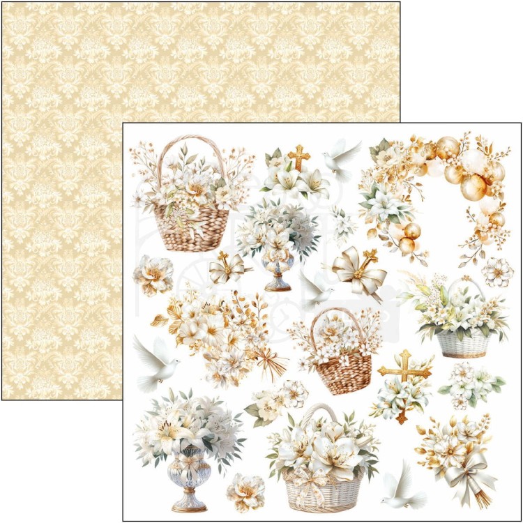 Zestaw papierów do scrapbookingu 15x15 Blessing Day CBQE086 Ciao Bella