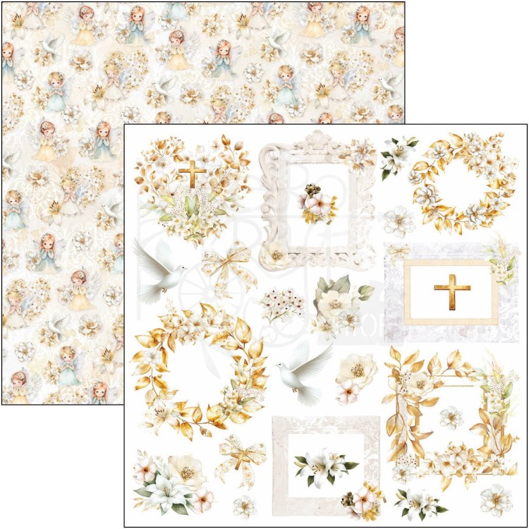 Zestaw papierów do scrapbookingu 15x15 Blessing Day CBQE086 Ciao Bella