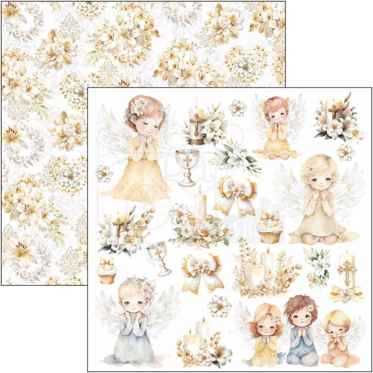 Zestaw papierów do scrapbookingu 15x15 Blessing Day CBQE086 Ciao Bella