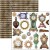 Zestaw papierów do scrapbookingu 15x15 Cabinet of Curiosites CBQE085 Ciao Bella