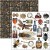 Zestaw papierów do scrapbookingu 15x15 Cabinet of Curiosites CBQE085 Ciao Bella
