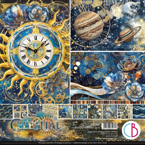 Zestaw papierów do scrapbookingu 30x30 Celestial CBT087 Ciao Bella