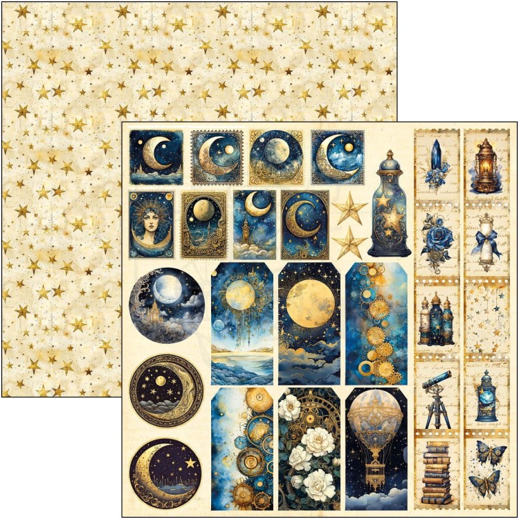 Zestaw papierów do scrapbookingu 30x30 Celestial CBT087 Ciao Bella