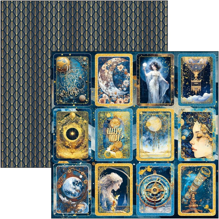 Zestaw papierów do scrapbookingu 30x30 Celestial CBT087 Ciao Bella