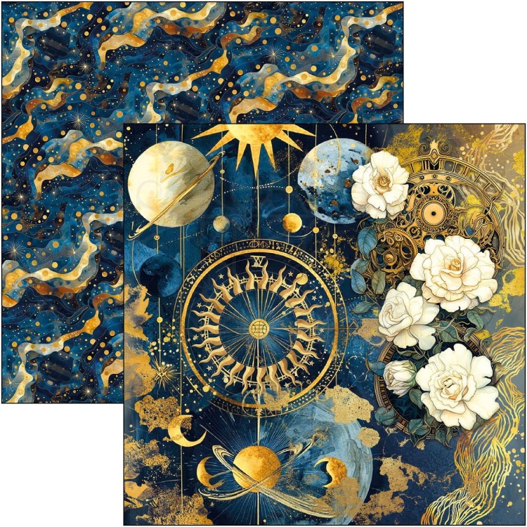Zestaw papierów do scrapbookingu 30x30 Celestial CBT087 Ciao Bella