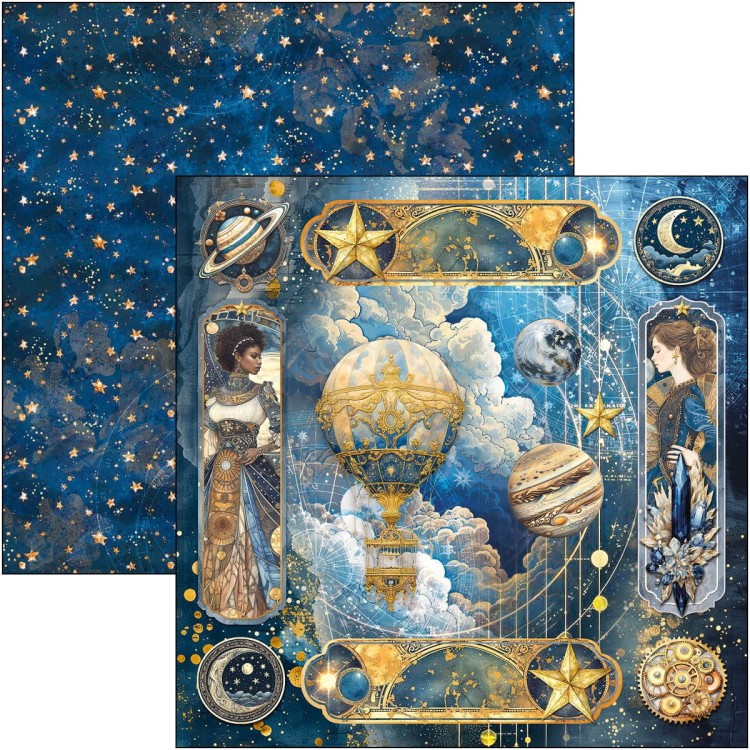 Zestaw papierów do scrapbookingu 30x30 Celestial CBT087 Ciao Bella