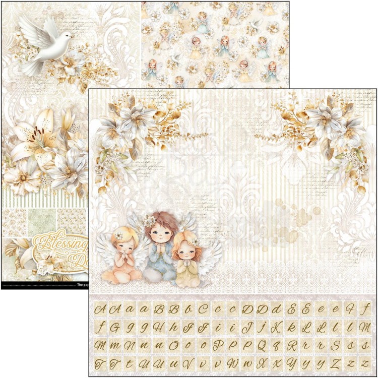 Zestaw papierów do scrapbookingu 30x30 Blessing Day CBT086 Ciao Bella