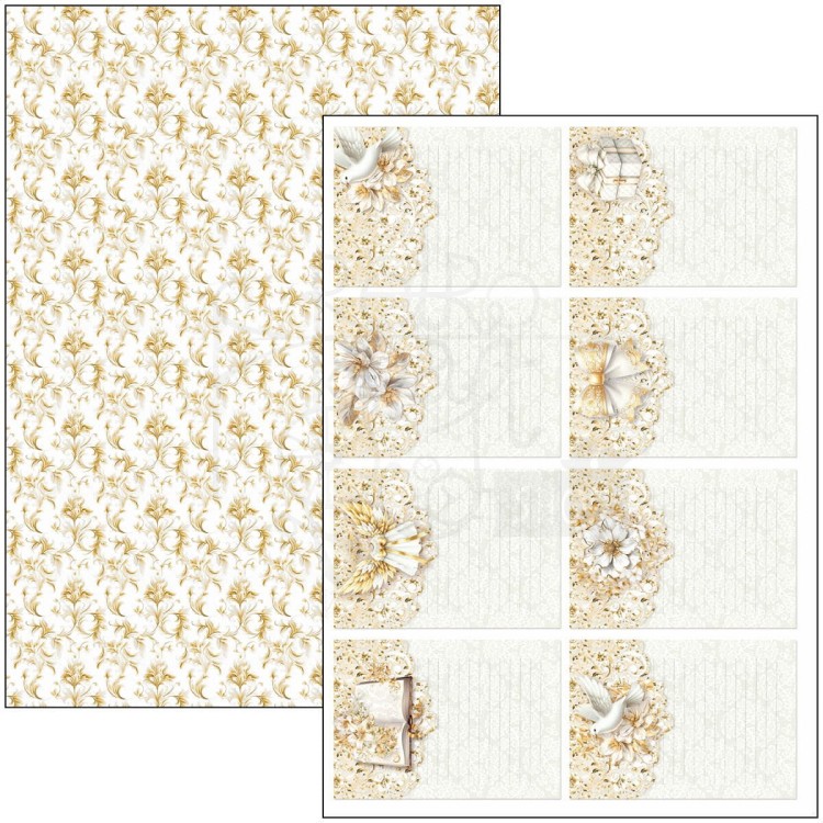 Zestaw papierów do scrapbookingu A4 Blessing Day CBCL086 Ciao Bella