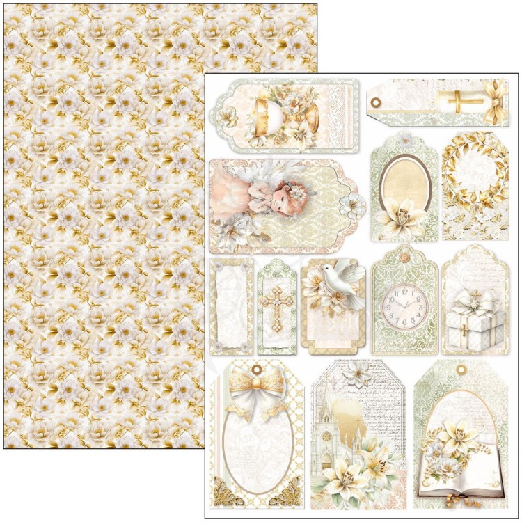 Zestaw papierów do scrapbookingu A4 Blessing Day CBCL086 Ciao Bella