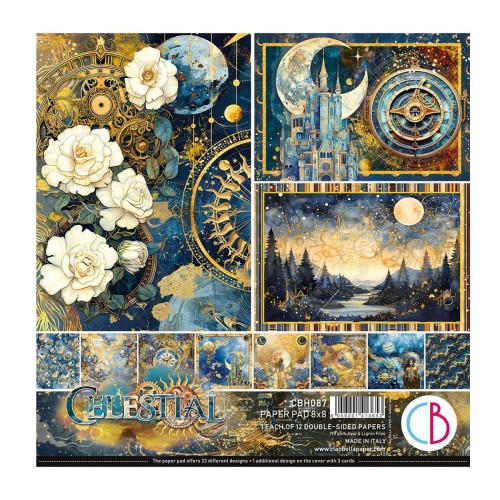 Zestaw papierów do scrapbookingu 20x20 Celestial CBH087 Ciao Bella