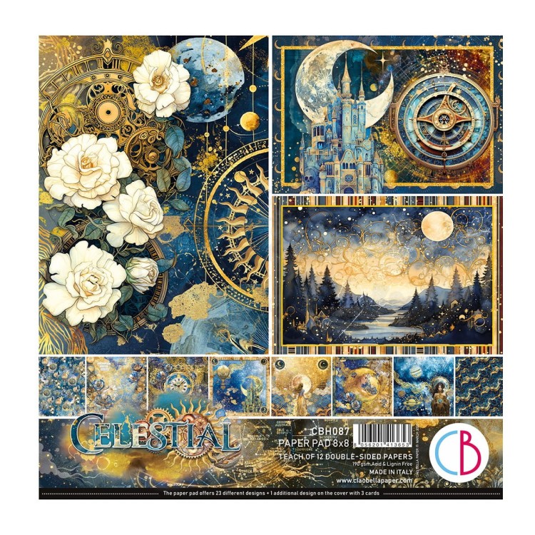 Zestaw papierów do scrapbookingu 20x20 Celestial CBH087 Ciao Bella