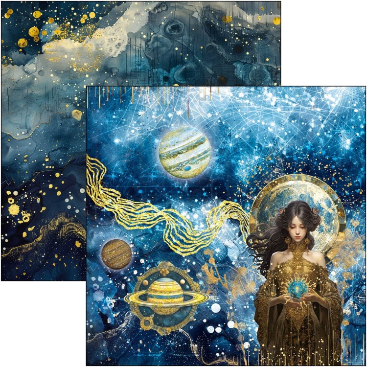 Zestaw papierów do scrapbookingu 20x20 Celestial CBH087 Ciao Bella