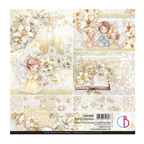 Zestaw papierów do scrapbookingu 20x20 Blessing Day CBH086 Ciao Bella