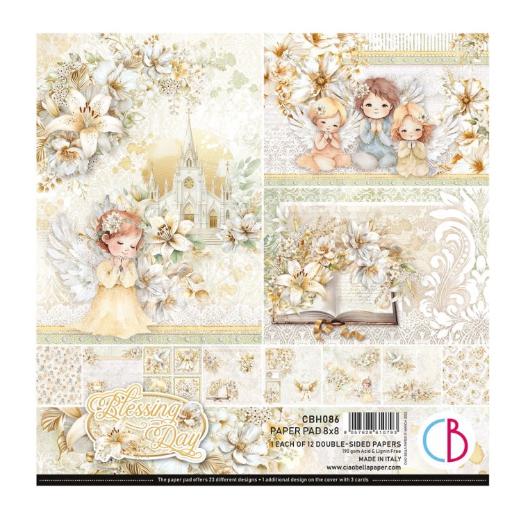 Zestaw papierów do scrapbookingu 20x20 Blessing Day CBH086 Ciao Bella
