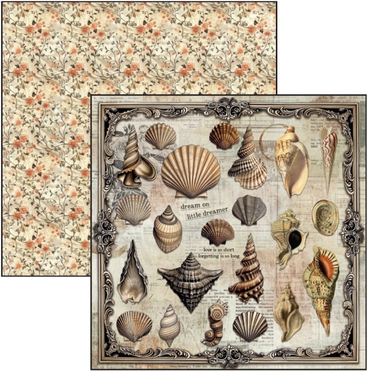 Zestaw papierów do scrapbookingu 20x20 Cabinet of Curiosites CBH085 Ciao Bella