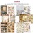 Zestaw A4 Junk Journal &amp; Ephemera Book Cookbook CBB009 Ciao Bella