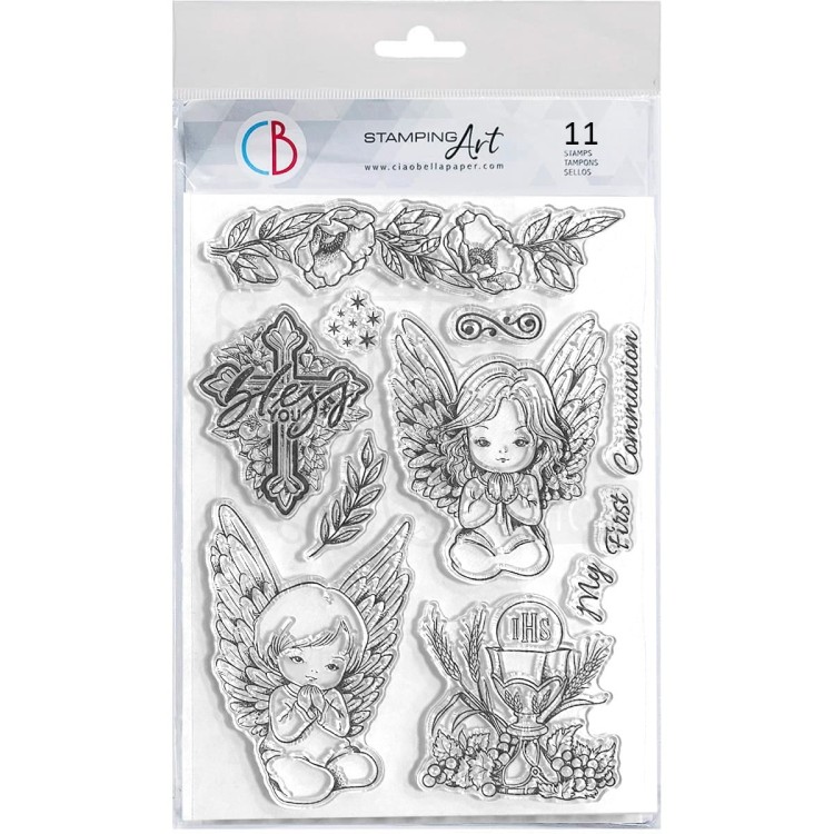 Stempel akrylowy 15x21cm Blessing Day Holy Day PS8103 Ciao Bella