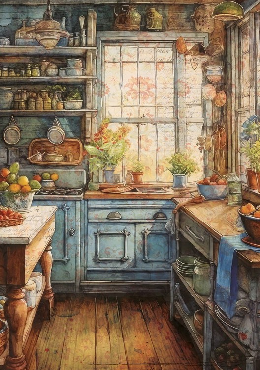 Zestaw papierów ryżowych A5 Cookbook 8 arkuszy CBRS014 Ciao Bella
