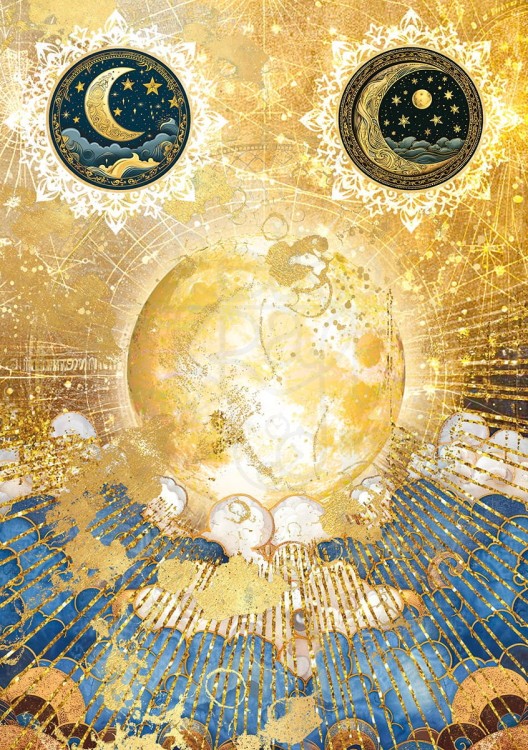 Zestaw papierów ryżowych A5 Celestial 8 arkuszy CBRS012 Ciao Bella