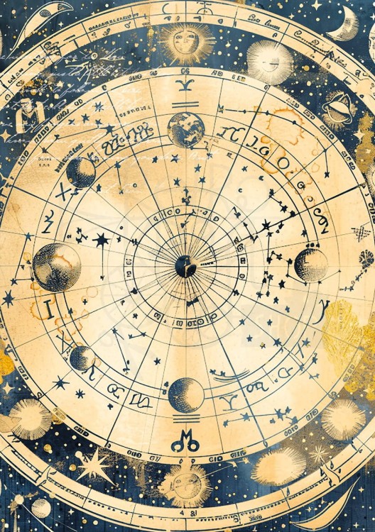 Zestaw papierów ryżowych A5 Celestial 8 arkuszy CBRS012 Ciao Bella