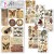 Naklejki foliowe do scrapbookingu Cabinet of Curiosites 5 arkuszy CBI001 Ciao Bella