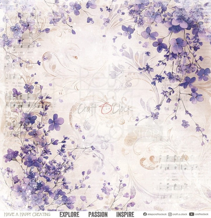 Zestaw papierów do scrapbookingu 30x30 Heritage Whispers CC-F39-HWS-00 Craft O'Clock