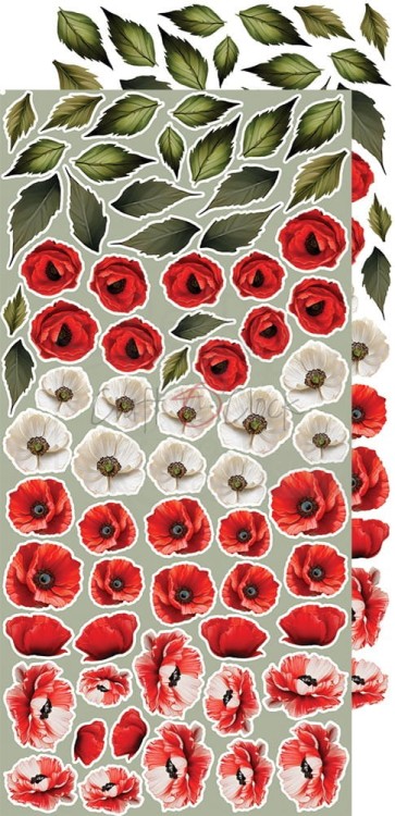 Zestaw dodatków 15x30 Heart Of The Sun - Flowers CC-C74-HOS-11 Craft O'Clock